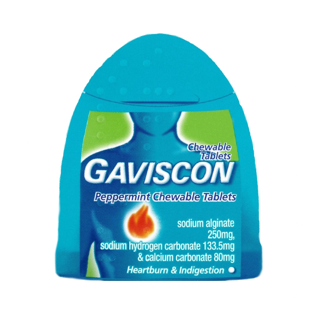 Gaviscon Peppermint Chewable Handy Pack Tablets 16s